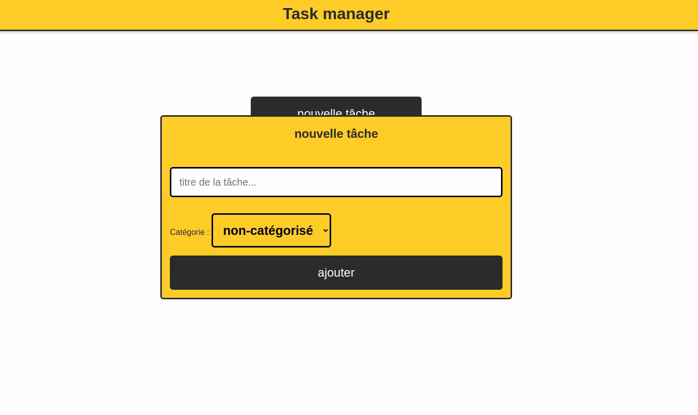 Todo list